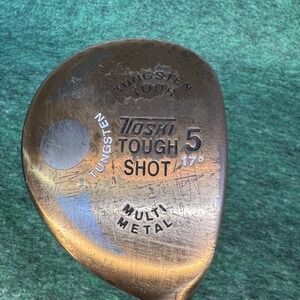Vintage Toski Tough Shot 5 Wood 17° Tungsten Tour RH Mens Regular Graphite Club